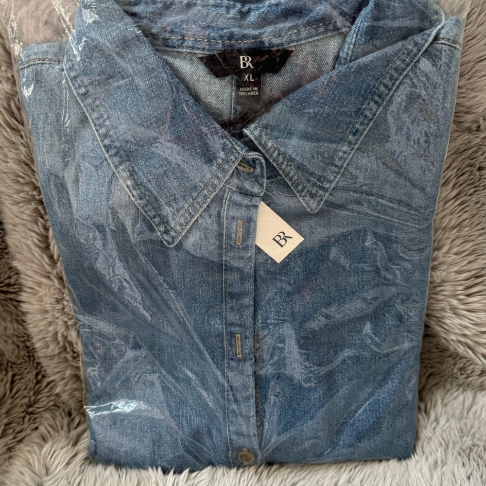 DENIM SHIRT ( (NEW )